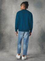 odzież Alcott bluza z okrągłym dekoltem wh2 biały mężczyźni 2TXFF61130 - Image 5