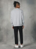 odzież Alcott bluza z okrągłym dekoltem wh2 biały mężczyźni 2TXFF6937 - Image 5