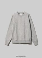 odzież Alcott bluza z okrągłym dekoltem wh2 biały mężczyźni 2TXFF6937 - Image 6