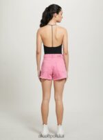 odzież Alcott Body halter con scollatura sul back bk1 czarny kobiety 2TXFF617 - Image 5