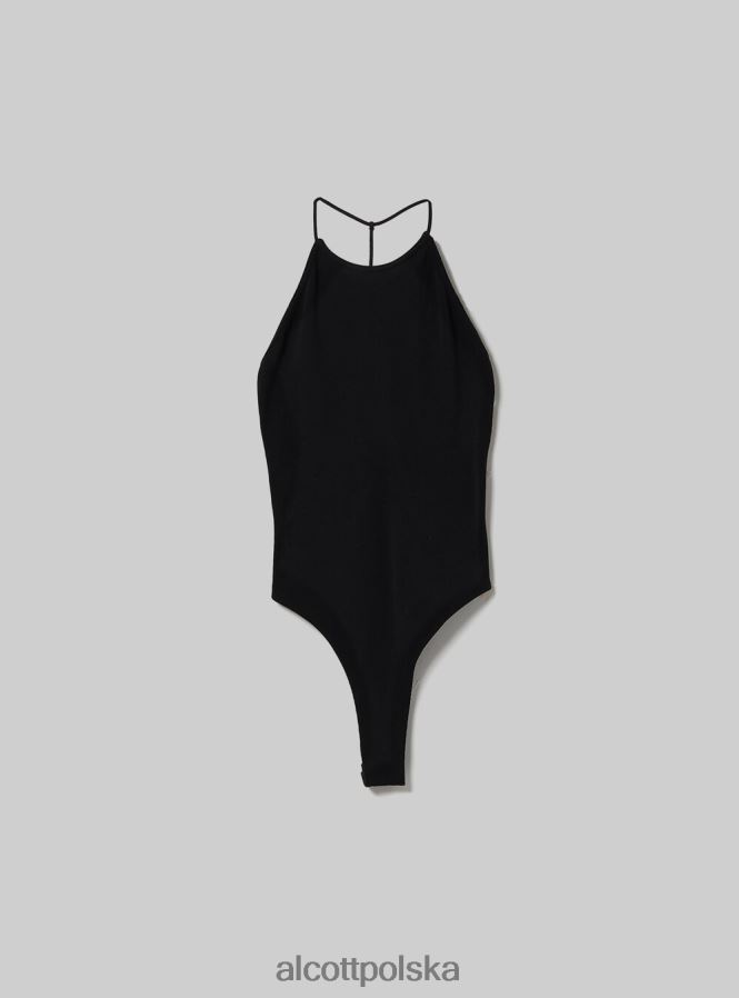 odzież Alcott Body halter con scollatura sul back bk1 czarny kobiety 2TXFF617 - Image 6