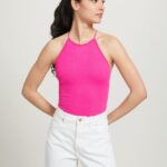 odzież Alcott Body halter con scollatura sul back bk1 czarny kobiety 2TXFF685