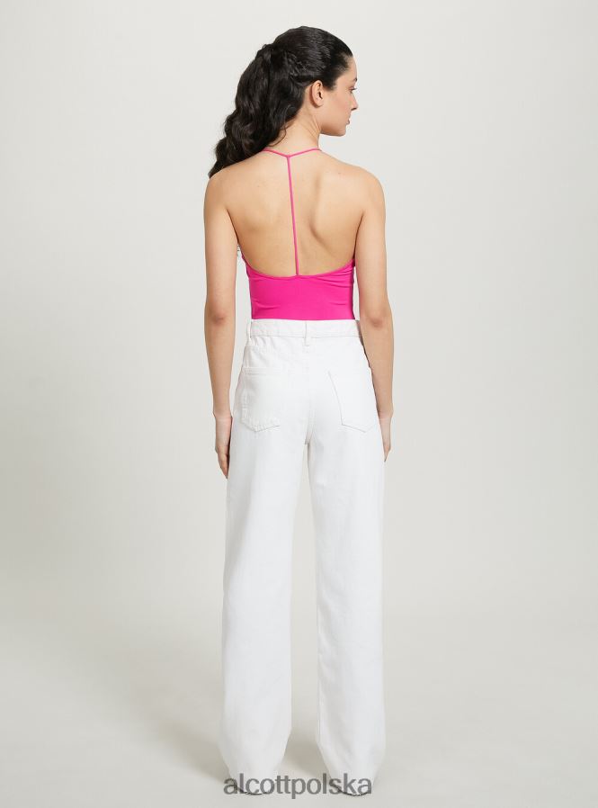 odzież Alcott Body halter con scollatura sul back bk1 czarny kobiety 2TXFF685 - Image 5