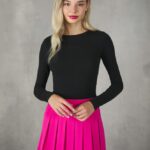 odzież Alcott body z długim rękawem bk1 czarny kobiety 2TXFF6175
