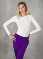 odzież Alcott body z długim rękawem bk1 czarny kobiety 2TXFF6444 - Image 3