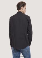 odzież Alcott camicia a maniche lunghe con collo coreano biały mężczyźni 2TXFF6807 - Image 4