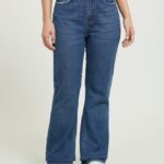 odzież Alcott dżinsy bootcut d006 lazur kobiety 2TXFF6358