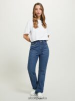 odzież Alcott dżinsy bootcut d006 lazur kobiety 2TXFF6358 - Image 3