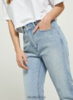 odzież Alcott dżinsy bootcut d006 lazur kobiety 2TXFF677 - Image 4