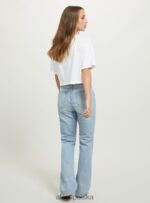 odzież Alcott dżinsy bootcut d006 lazur kobiety 2TXFF677 - Image 5