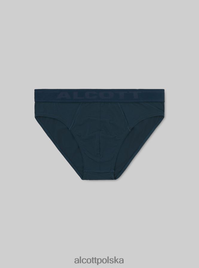 odzież Alcott Elastyczne bawełniane figi z logo bk1 czarny mężczyźni 2TXFF6916 - Image 2