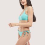 odzież Alcott figi bikini z materiału pochodzącego z recyklingu c704 zielony kobiety 2TXFF6118