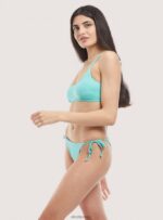 odzież Alcott figi bikini z materiału pochodzącego z recyklingu c704 zielony kobiety 2TXFF6118