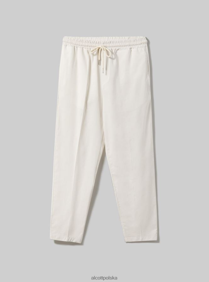 odziez_alcott_jogger_pantaloni_misto_lino_wh1_ecru_mezczyzni_2txff61048.jpg odzież Alcott Jogger pantaloni misto lino wh1 ecru mężczyźni 2TXFF61048 - Image 1