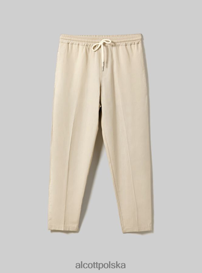 odziez_alcott_jogger_pantaloni_misto_lino_wh1_ecru_mezczyzni_2txff6899.jpg odzież Alcott Jogger pantaloni misto lino wh1 ecru mężczyźni 2TXFF6899 - Image 1