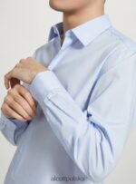 odzież Alcott koszula z długim rękawem lazur mężczyźni 2TXFF61027 - Image 2