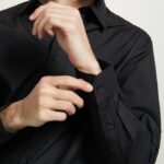 odzież Alcott koszula z długim rękawem wh1 ecru mężczyźni 2TXFF61186