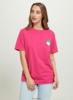 odzież Alcott koszulka Hello Kitty średni fuxia fx2 kobiety 2TXFF6163