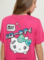 odzież Alcott koszulka Hello Kitty średni fuxia fx2 kobiety 2TXFF6163 - Image 3