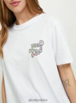 odzież Alcott koszulka Hello Kitty w3 biały kobiety 2TXFF6145 - Image 2