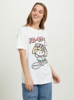 odzież Alcott koszulka Hello Kitty w3 biały kobiety 2TXFF6176 - Image 2
