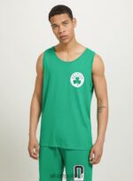 odzież Alcott koszulka NBA gn2 zielone podłoże mężczyźni 2TXFF6985 - Image 3