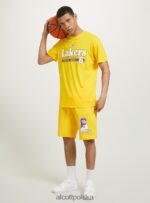 odzież Alcott koszulka NBA tak, żółty średni mężczyźni 2TXFF61034 - Image 2