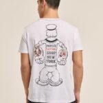 odzież Alcott koszulka popeye biały mężczyźni 2TXFF61007