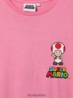 odzież Alcott koszulka Super Mario pk2 różowy średni kobiety 2TXFF631 - Image 7