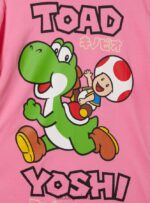 odzież Alcott koszulka Super Mario pk2 różowy średni kobiety 2TXFF631 - Image 8