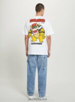 odzież Alcott koszulka Super Mario w3 biały mężczyźni 2TXFF6673 - Image 3