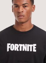 odzież Alcott koszulka z Fortnite'a czarny mężczyźni 2TXFF6793 - Image 4