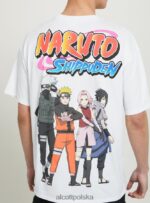 odzież Alcott koszulka z Naruto w3 biały mężczyźni 2TXFF6649 - Image 2