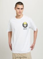 odzież Alcott koszulka z Naruto w3 biały mężczyźni 2TXFF6652 - Image 5
