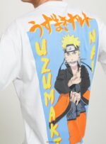 odzież Alcott koszulka z Naruto w3 biały mężczyźni 2TXFF6694