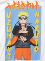 odzież Alcott koszulka z Naruto w3 biały mężczyźni 2TXFF6694 - Image 7