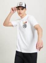 odzież Alcott koszulka ze smoczą kulą w3 biały mężczyźni 2TXFF6660