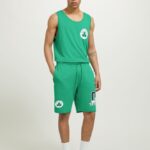 odzież Alcott NBA Bermudy gn2 zielone podłoże mężczyźni 2TXFF61076