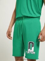 odzież Alcott NBA Bermudy gn2 zielone podłoże mężczyźni 2TXFF61076 - Image 4