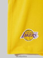 odzież Alcott NBA Bermudy tak, żółty średni mężczyźni 2TXFF61022 - Image 8