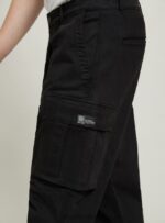 odzież Alcott pantaloni cargo ze stretchu diagonalnego gy2 szary średni mężczyźni 2TXFF61099 - Image 4