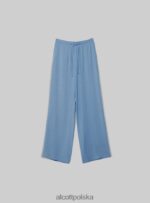 odzież Alcott pantaloni palazzo con coulisse bk1 czarny kobiety 2TXFF6254 - Image 2
