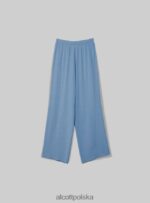odzież Alcott pantaloni palazzo con coulisse bk1 czarny kobiety 2TXFF6254 - Image 3