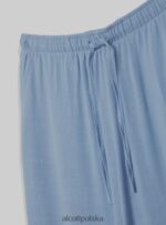odzież Alcott pantaloni palazzo con coulisse bk1 czarny kobiety 2TXFF6254 - Image 4