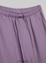 odzież Alcott pantaloni palazzo con coulisse bk1 czarny kobiety 2TXFF6280 - Image 4