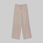 odzież Alcott pantaloni palazzo con coulisse bk1 czarny kobiety 2TXFF6348