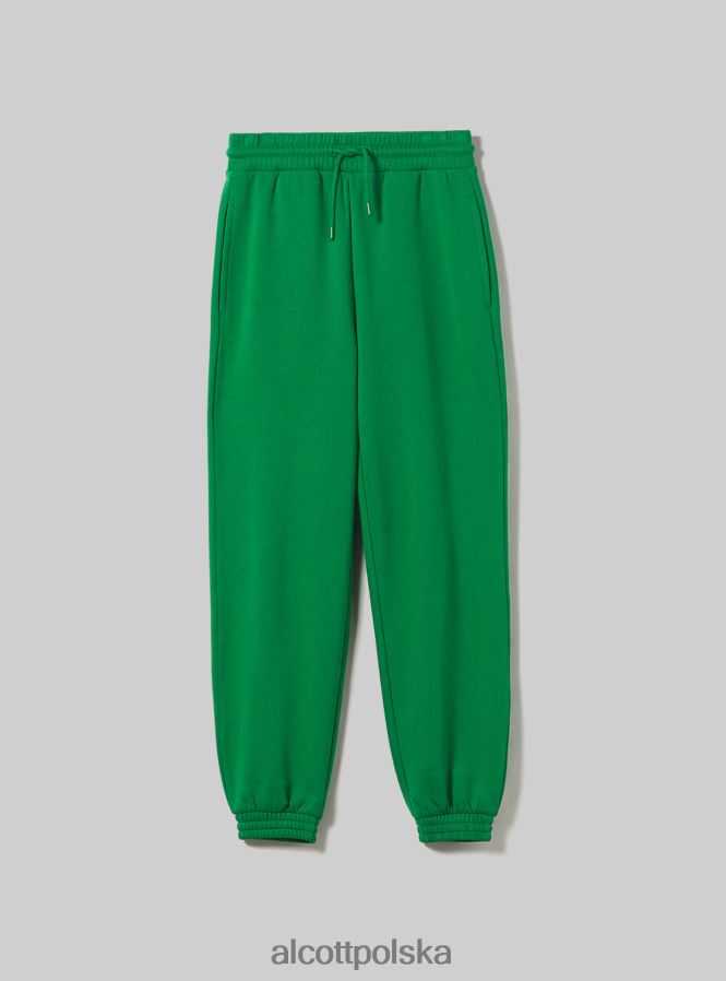 odzież Alcott pluszowe spodnie typu jogger bk1 czarny kobiety 2TXFF6277 - Image 6