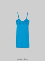 odzież Alcott prążkowana sukienka mini wh1 ecru kobiety 2TXFF6122 - Image 6