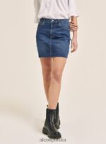 odzież Alcott zamierzam mini denim stretch lazur kobiety 2TXFF6180 - Image 3