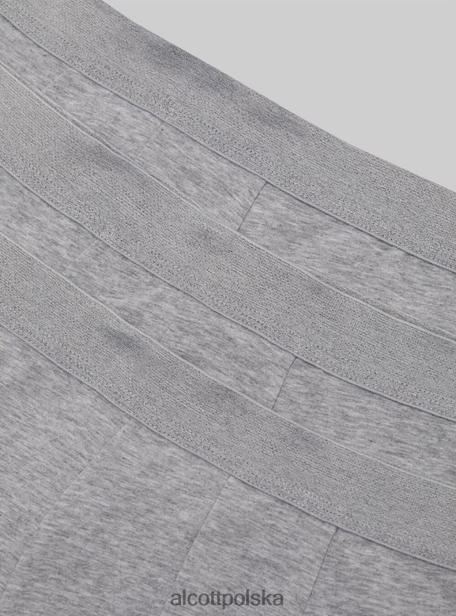 odzież Alcott zestaw 3 par bokserek z elastycznej bawełny bk1/mgy2/mgy1 mężczyźni 2TXFF61144 - Image 9